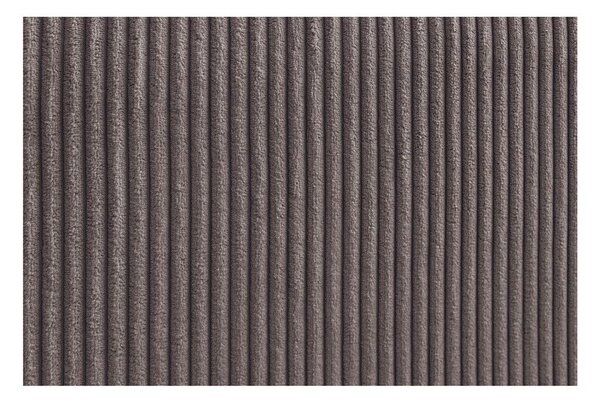 Szarobrązowa sztruksowa rozkładana sofa 245 cm Nihad – Bobochic Paris