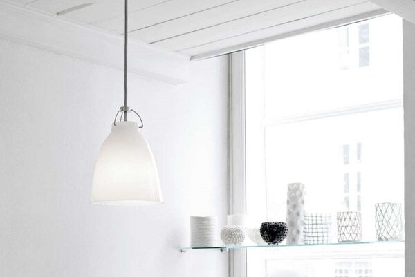 Lampa Wisząca FRITZ HANSEN, biały, salon, szkło