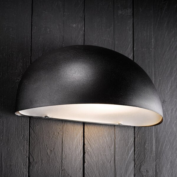 Zewnętrzna Lampa Nordlux, BERGEN, czarny, metal, nowoczesny
