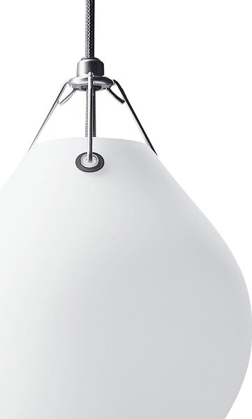 Lampa Wisząca Louis Poulsen, Moser, ściemnialny, biały, salon, szkło, design