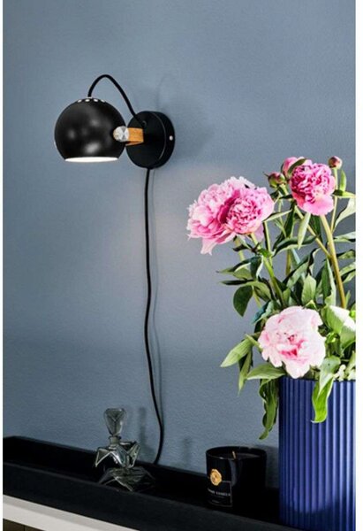 Lampa Ścienna Halo Design, biały, szkło