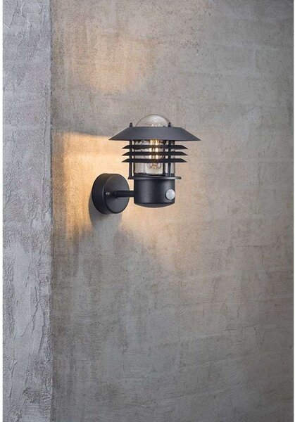 Vejers Lampa Ścienna w/Sensor Black - Nordlux
