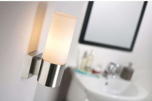 Tangens Single Lampa Ścienna Brushed Steel - Nordlux