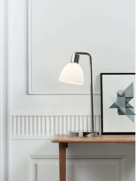 Lampa Stołowa Nordlux, metaliczny, salon, szkło