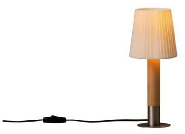 Lampa Stołowa Santa & Cole, ściemnialny, beżowy, salon, drewno