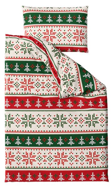 Pościel z mikrofibry FROSTED CHRISTMAS kolorowa Rozmiar pościeli: 70 x 90 cm | 140 x 220 cm