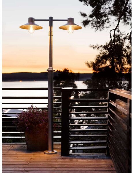 Zewnętrzna Lampa Norlys, czarny, taras, metal