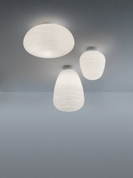 Lampa Sufitowa Foscarini, biały, szkło