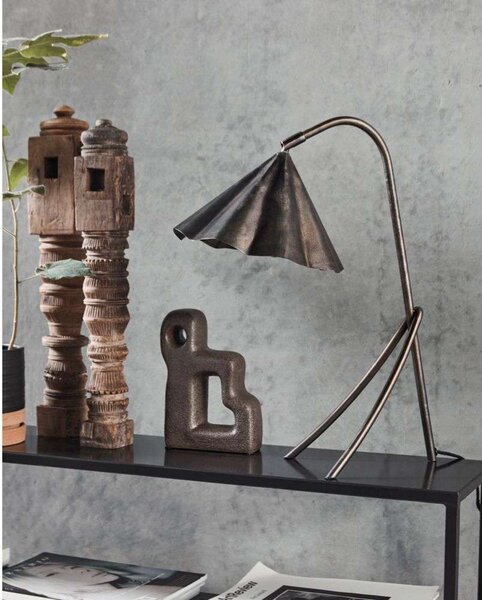 Lampa Stołowa House Doctor, brąz rdzawy, salon, metal