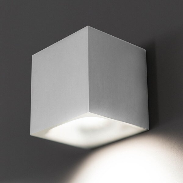 Lampa Ścienna Artemide, Aede, ściemnialny, biały, salon, metal, design
