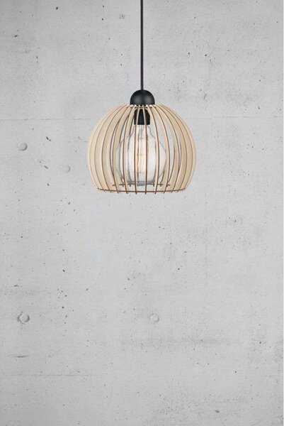 Lampa Wisząca Nordlux, drewniany, salon, drewno