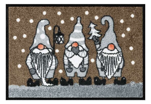 Wycieraczka Winter gnomes 40 x 60 cm