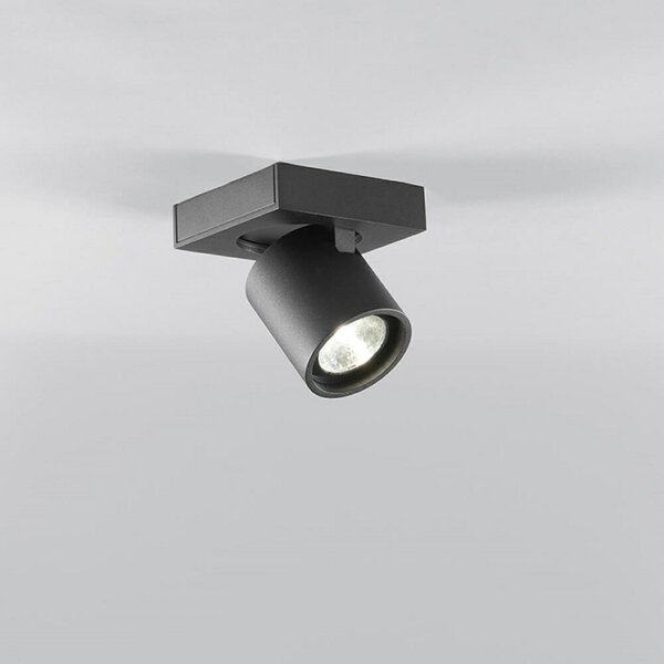 Lampa Sufitowa LIGHT-POINT, ściemnialny, czarny, salon, aluminium