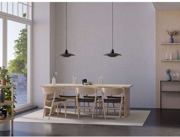 Lampa Wisząca Belid, ściemnialny, czarny, jadalnia, metal