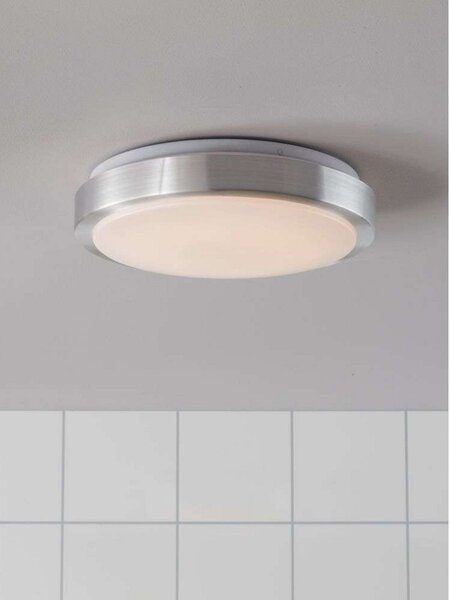 Moon LED Lampa Sufitowa Ø28cm Alu/White - Markslöjd