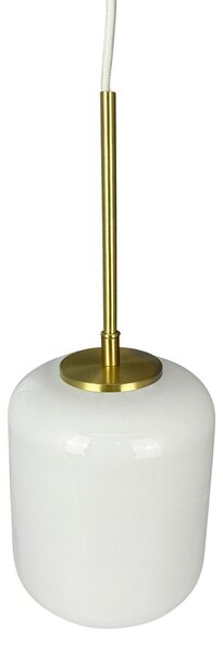 Lampa Wisząca Dyberg Larsen, Silvia, ściemnialny, biały, salon, szkło, design