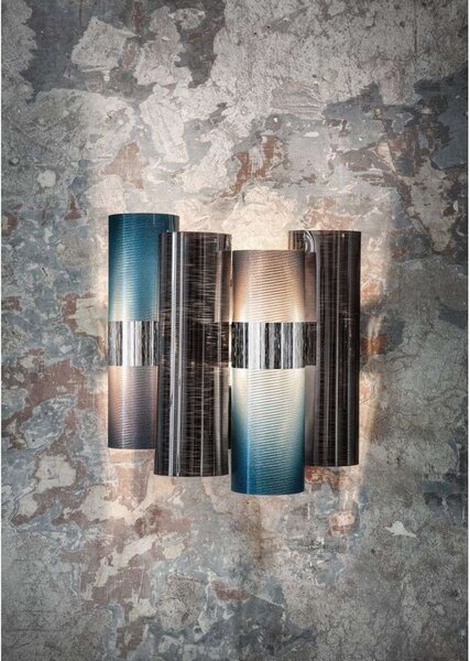 Lampa Ścienna Slamp, wielokolorowy, salon, tworzywo sztuczne