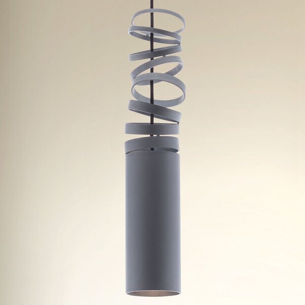 Lampa Wisząca Artemide, Decomposé, ściemnialny, szary, salon, metal, design