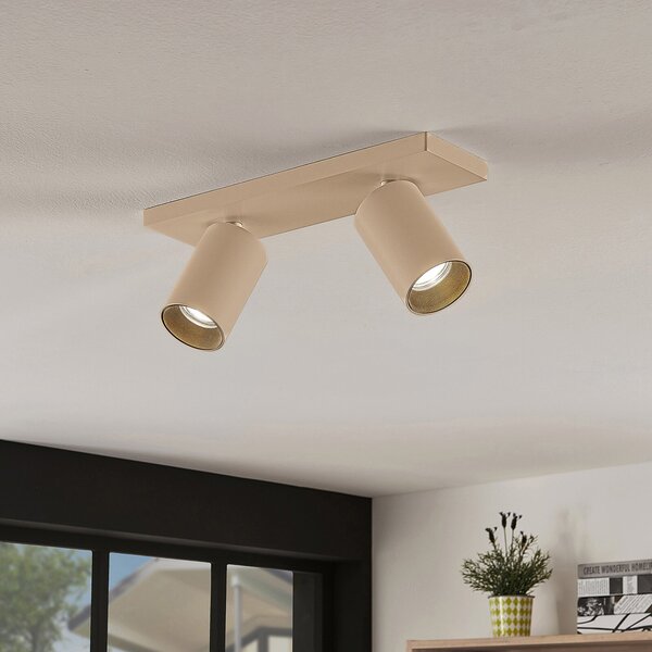 Lampa Sufitowa Arcchio, Brinja, ściemnialny, brąz rdzawy, przedpokój, aluminium, nowoczesny