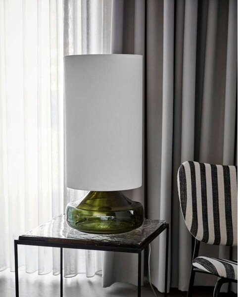 Lampa Stołowa House Doctor, zielony, salon, szkło