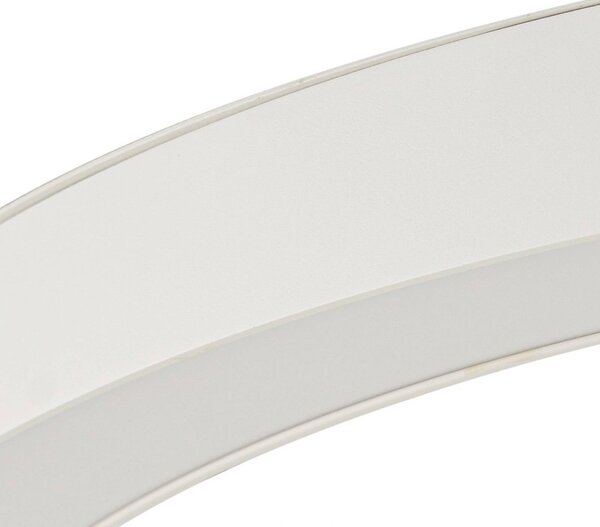 Lampa sufitowa LED Neor Lucande, możliwość ściemniania, biały / opal, przedpokój, metal, nowoczesny