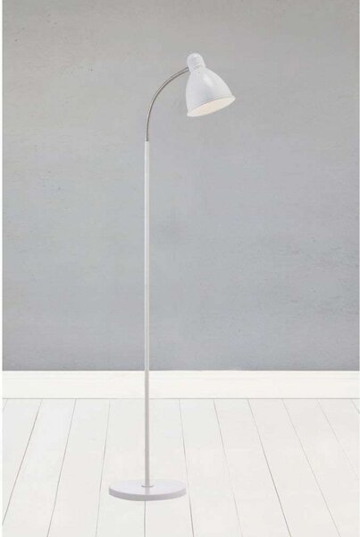 Lampa Podłogowa Markslöjd, biały, salon, metal