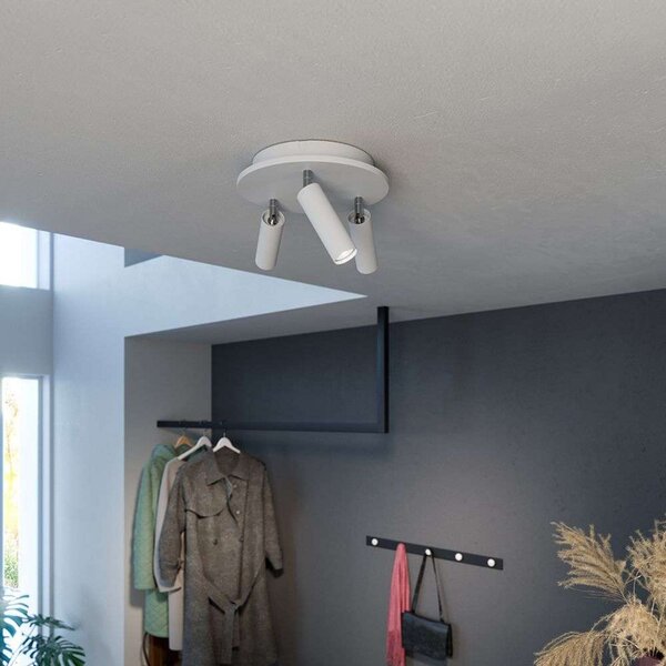 Pipeline 3 Lampa Sufitowa Round Matt White - Herstal