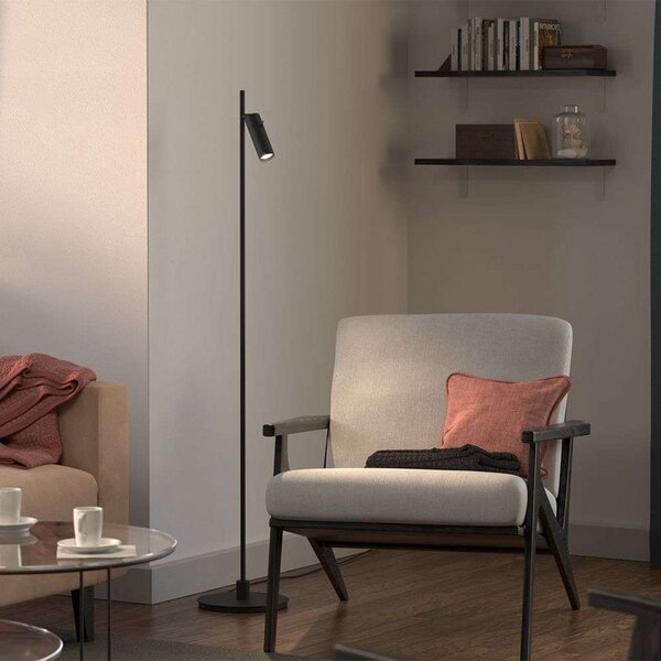 Pipeline 1 Lampa Podłogowa Matt Black - Herstal