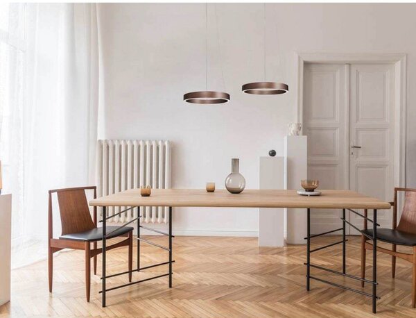 Lampa Wisząca ANTIDARK, złoty | mosiężny, kuchnia, aluminium
