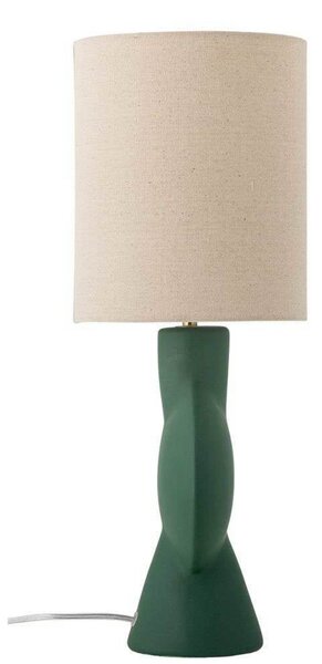 Lampa Stołowa Bloomingville, beżowy, salon, tkanina | tekstylia