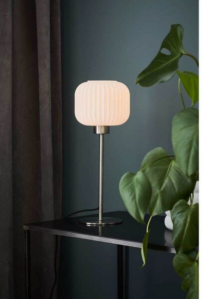 Sober Lampa Stołowa Small Steel/White - Markslöjd
