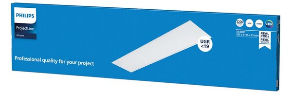 Spot Philips, LED-Panel, biały, gabinet | pracownia, metal