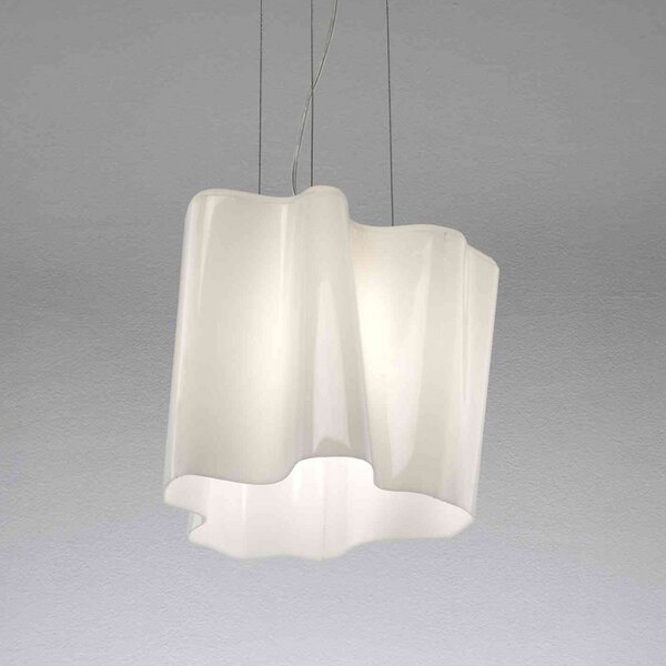 Lampa Wisząca Artemide, Logico, ściemnialny, biały, salon, szkło, design