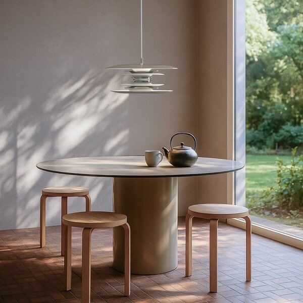 Lampa Wisząca Belid, ściemnialny, szary, salon, metal, design