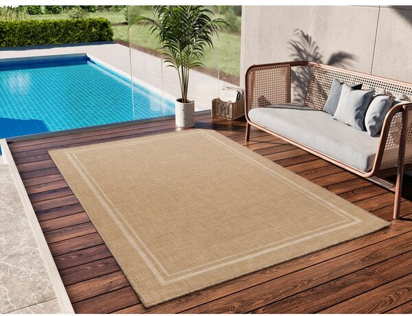 Beżowy dywan odpowiedni na zewnątrz 160x230 cm Guinea Beige – Universal