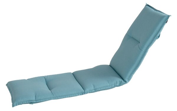 Niebieska poduszka na krzesło ogrodowe Hartman Cuba, 195x63 cm