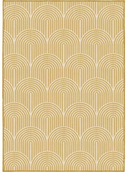 Dywan odpowiedni na zewnątrz w kolorze ochry 80x150 cm Pangli Ochre – Hanse Home
