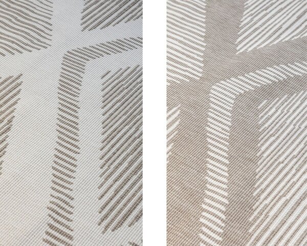 Brązowo-kremowy dywan odpowiedni na zewnątrz 120x170 cm Gemini – Elle Decoration
