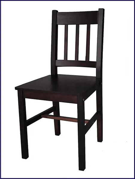 Komplet 6 Krzeseł Drewnianych Wenge L6-M61
