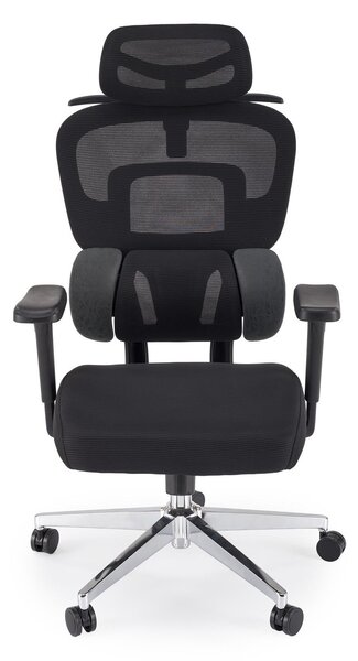 Fotel biurowy ergonomiczny Booster Halmar z regulowanym zagłówkiem
