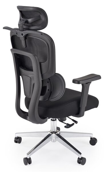 Fotel biurowy ergonomiczny Booster Halmar z regulowanym zagłówkiem