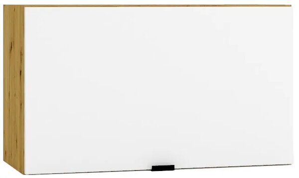 Wisząca szafka okapowa 60 cm biały + dąb artisan T0-M07