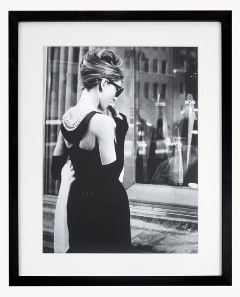 Oprawiony druk cyfrowy Breakfast at Tiffany's