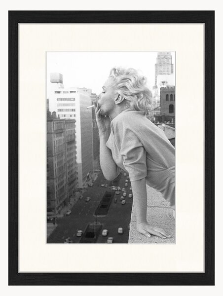 Oprawiony druk cyfrowy Marilyn At The Ambassador Hotel New York
