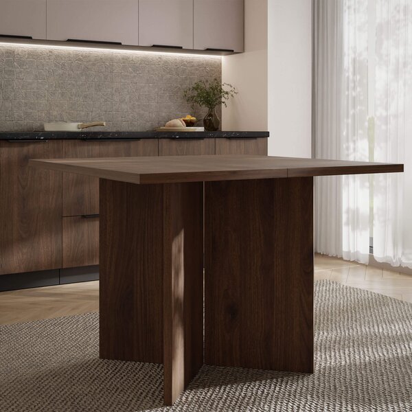 MebleMWM Stół rozkładany FORM | 100/188 cm | Orzech Okapi