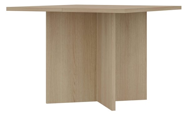 MebleMWM Stół rozkładany do jadalni FORM | 100/188 cm | Dąb Lindberg