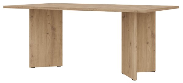 MebleMWM Stół rozkładany FORM | 100/188 cm | Dąb Artisan