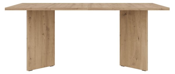 MebleMWM Stół rozkładany FORM | 100/188 cm | Dąb Artisan