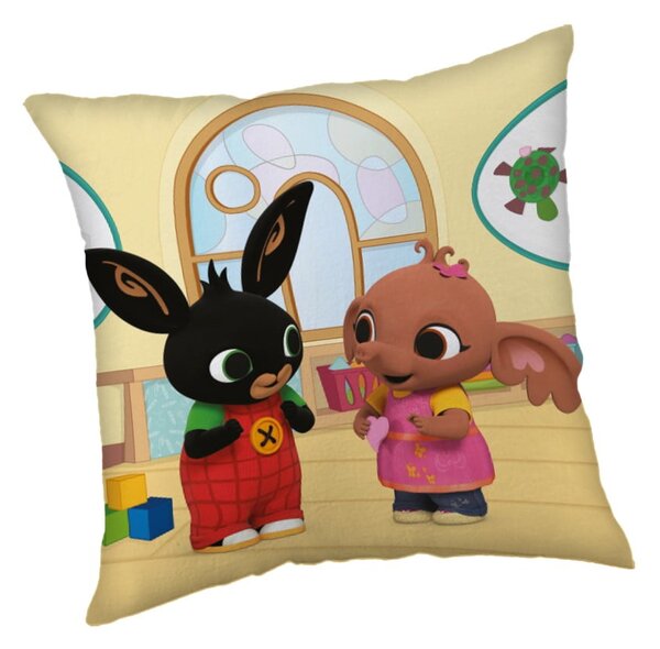 Poduszka dziecięca 40x40 cm Bing Bunny – Jerry Fabrics