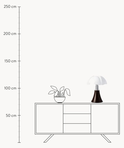 Lampa stołowa LED z funkcją przyciemniania Pipistrello